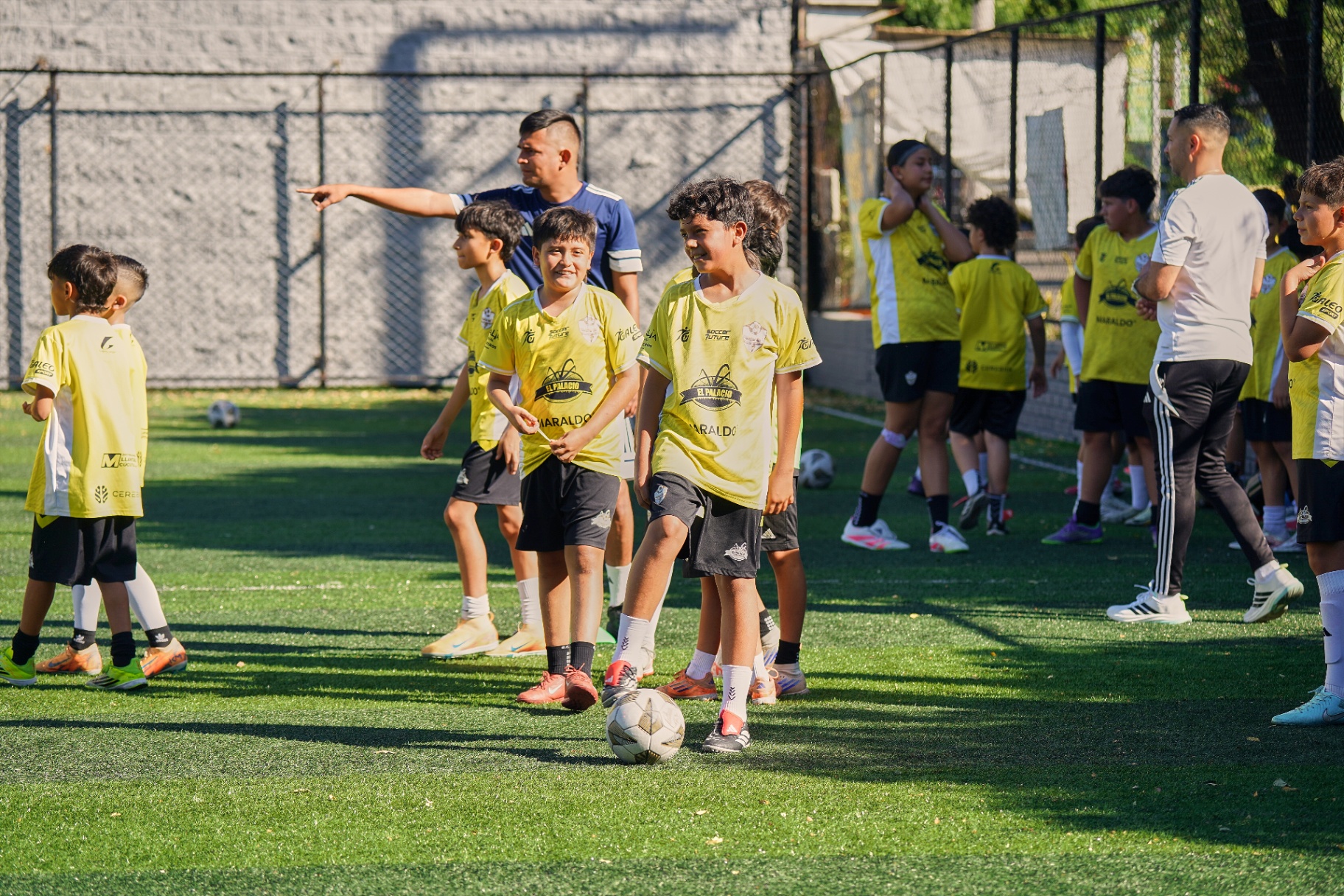Sesión de entrenamiento